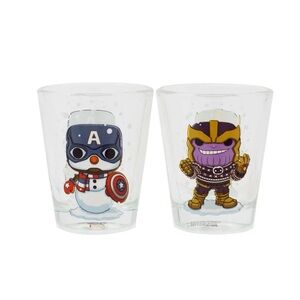 Funko Marvel Avengers Toothpick Holder Shot Glasses Holiday